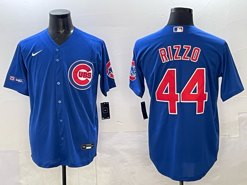 Men Chicago Cubs #44 Rizzo blue Nike MLB 2025 jersey 004->chicago cubs->MLB Jersey